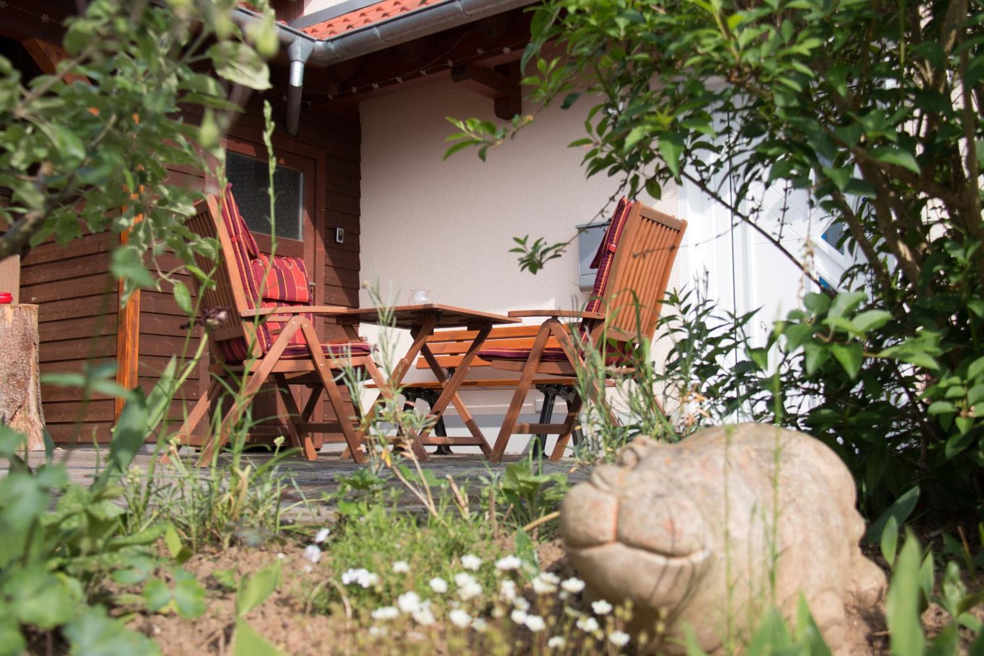 Ferienwohnung Helbig Allendorf an der Lumda Bagian luar foto